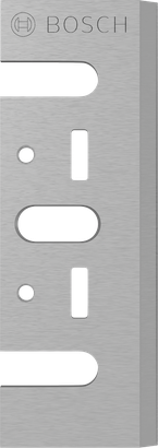 Cuchilla cepilladora Bosch PRO 82 x 29 x 3 mm para un corte suave.